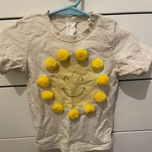 Baby girl Sun 🌞 Tshirt with 3D ball around the sun